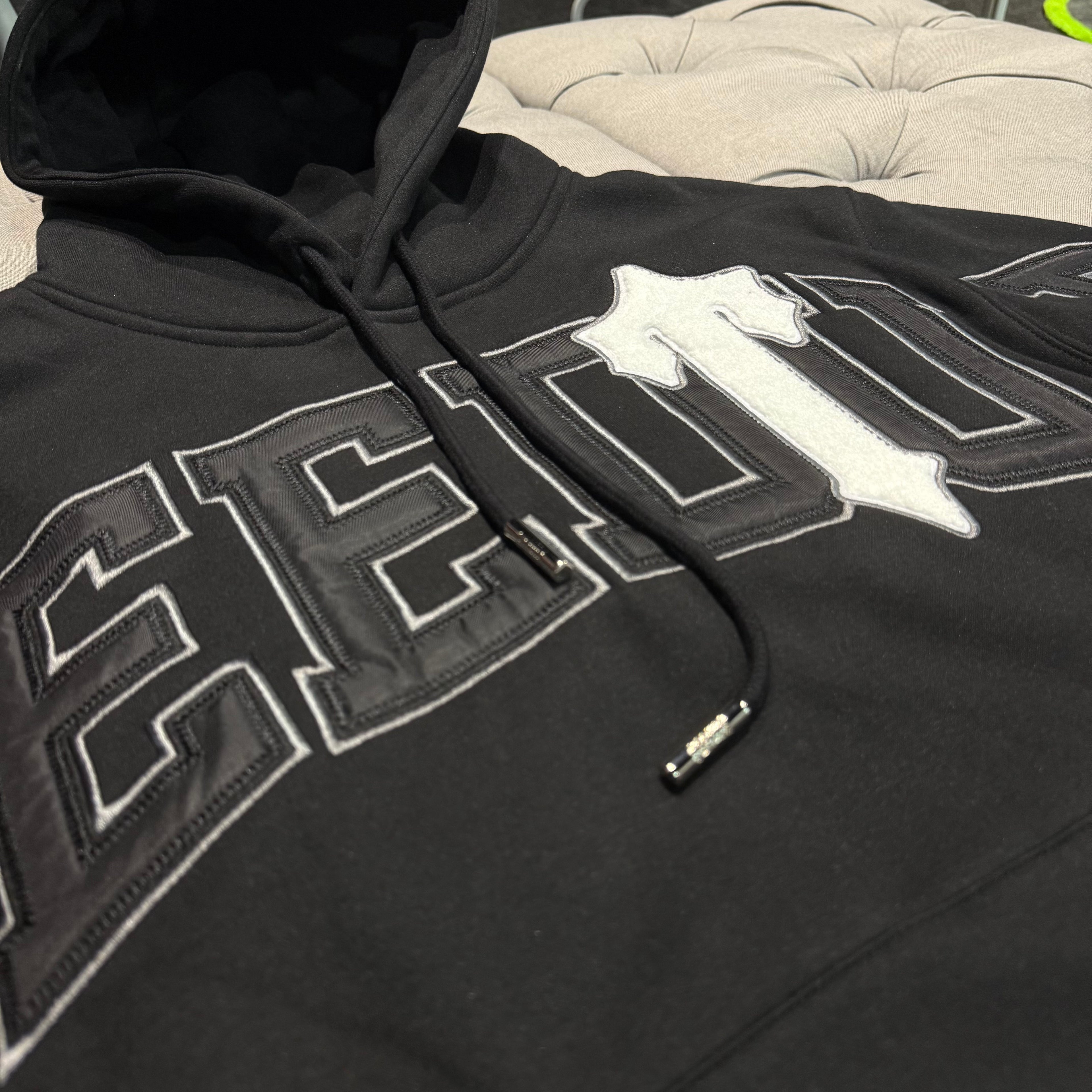 Geedup X Trapstar Team Logo x Irongate T Hoodie 'Black White' (Brand New)