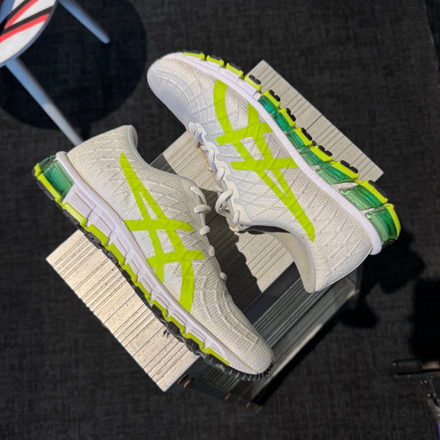 Asics Gel Quantum 180 4 'White Flash Yellow' (Second hand)