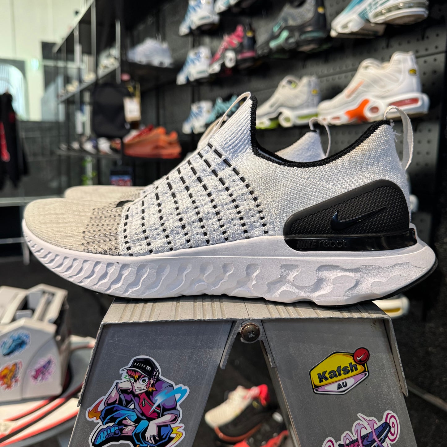 Nike React Phantom Run Flyknit 2 'White Black' (Second hand)