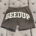 Geedup Team Logo Shorts 'Asphalt Grey' (Second hand)
