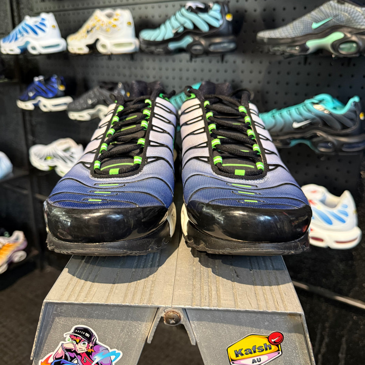 Nike Air Max Plus TN 'Scream Green Black Deep Royal' (Second hand)
