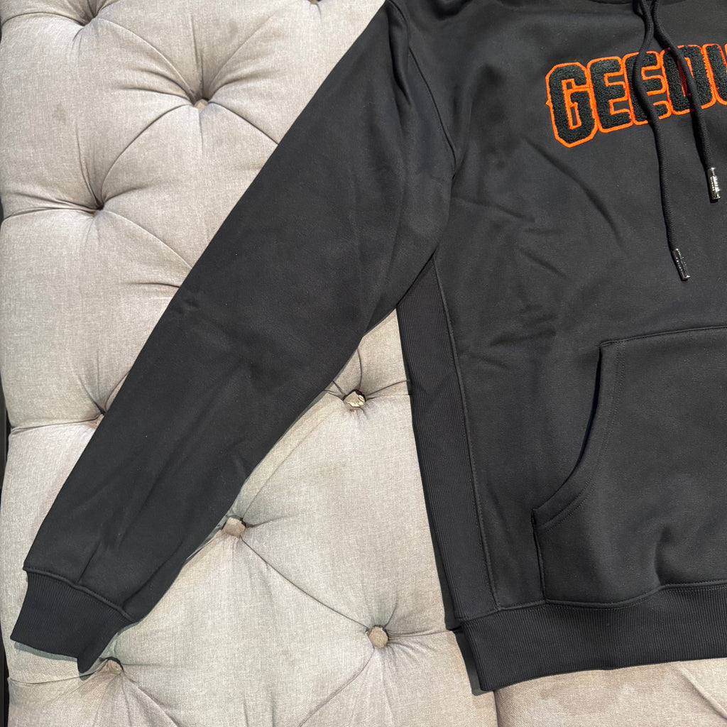 Geedup Play For Keeps Hoodie 'Black Orange Black' (Brand New)