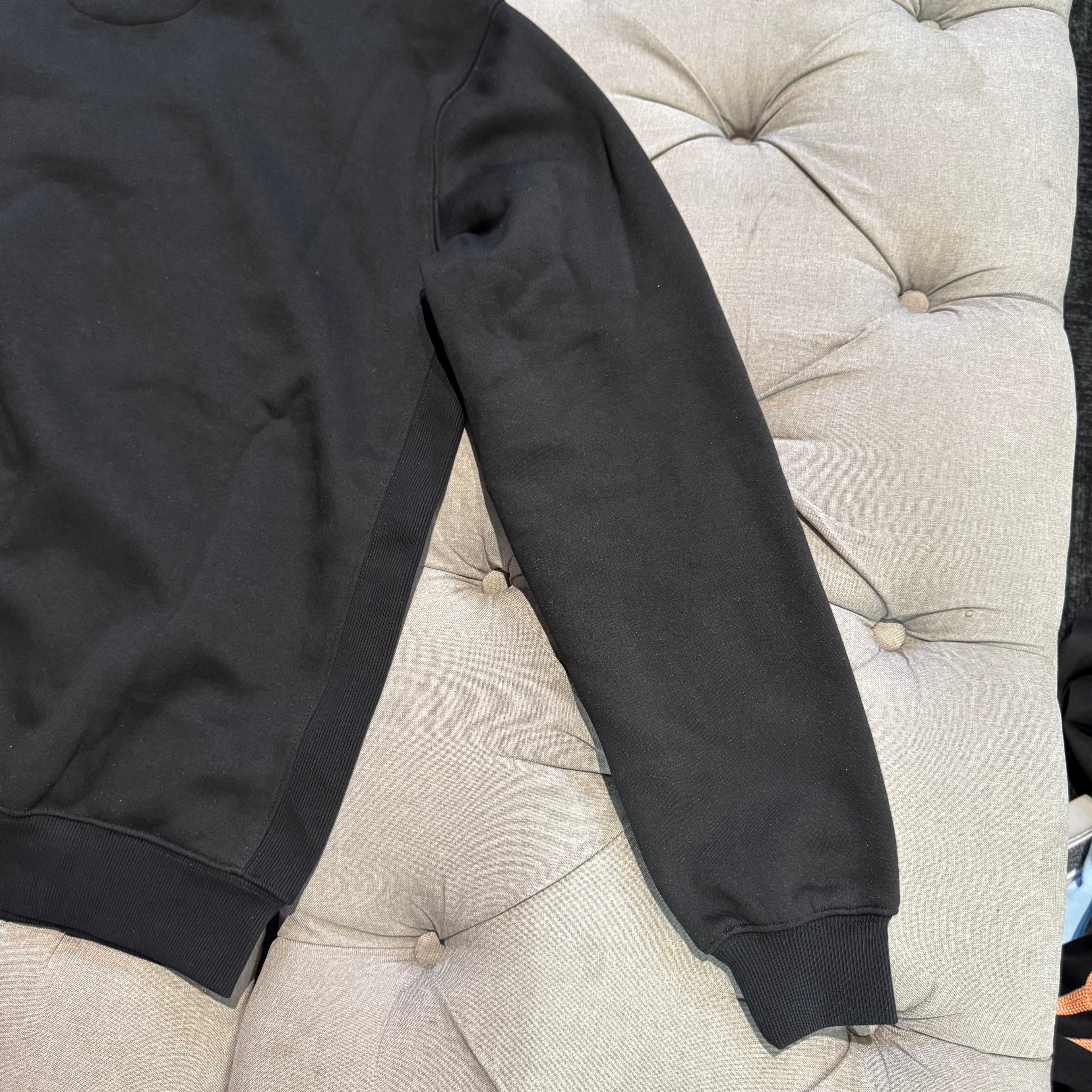 Geedup Core Logo Crewneck 'Black Grey' (Second hand)