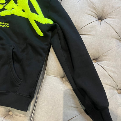 Geedup Handstyle Hoodie 'Black Neon' (Second hand)