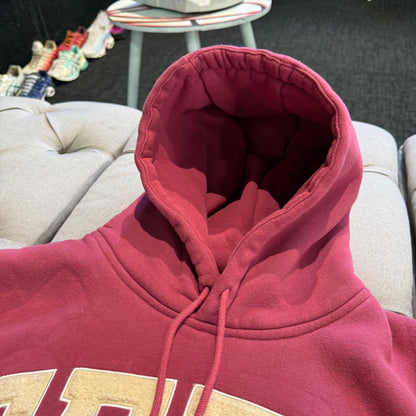 Geedup Team Logo Hoodie (Old Model) 'Maroon Cream' (Second hand)