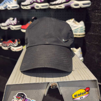 Nike Metal Swoosh Cap ‘Black' (Second Hand)