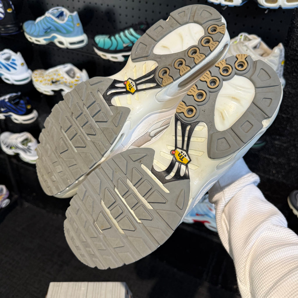 Nike Air Max Plus TN 'Triple White Casper' (Second hand)