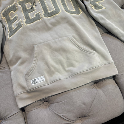 Geedup Team Logo Hoodie 'Grey Gold' (Second hand)