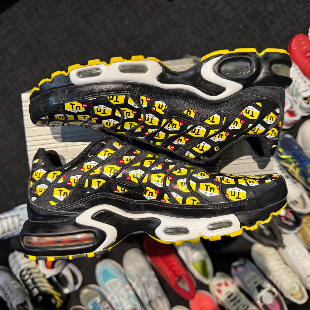 Nike Air Max Plus TN 'All Over Print Black' (Brand New)