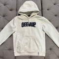 Geedup Play For Keeps Hoodie 'White Navy' (Second hand)