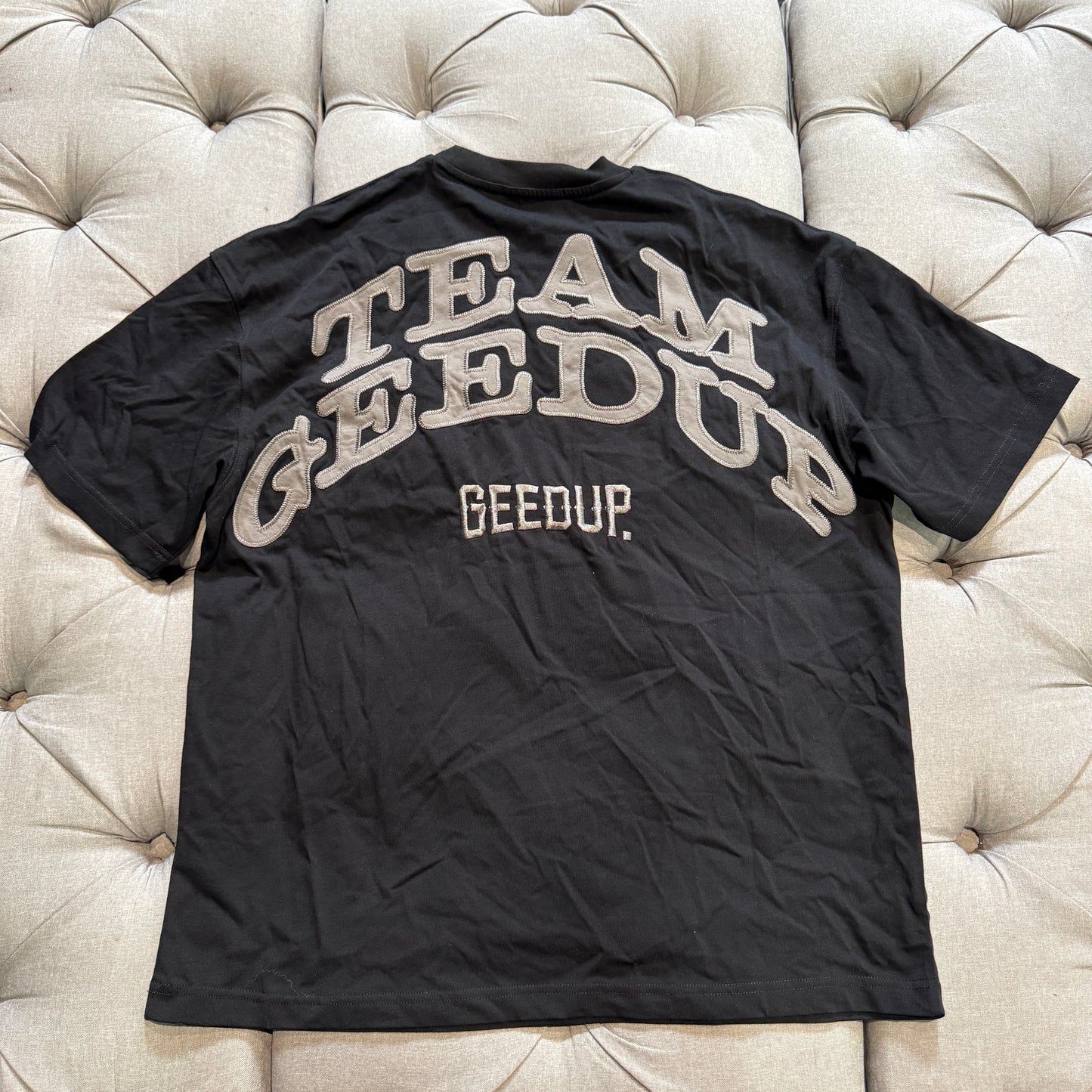 Geedup Team Geedup T-Shirt 'Black Grey' (Second hand)
