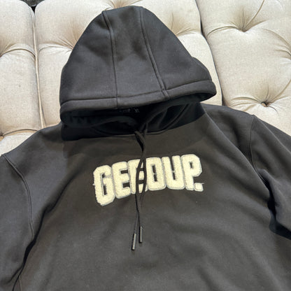 Geedup Play For Keeps Hoodie 'Black White' (Second hand)