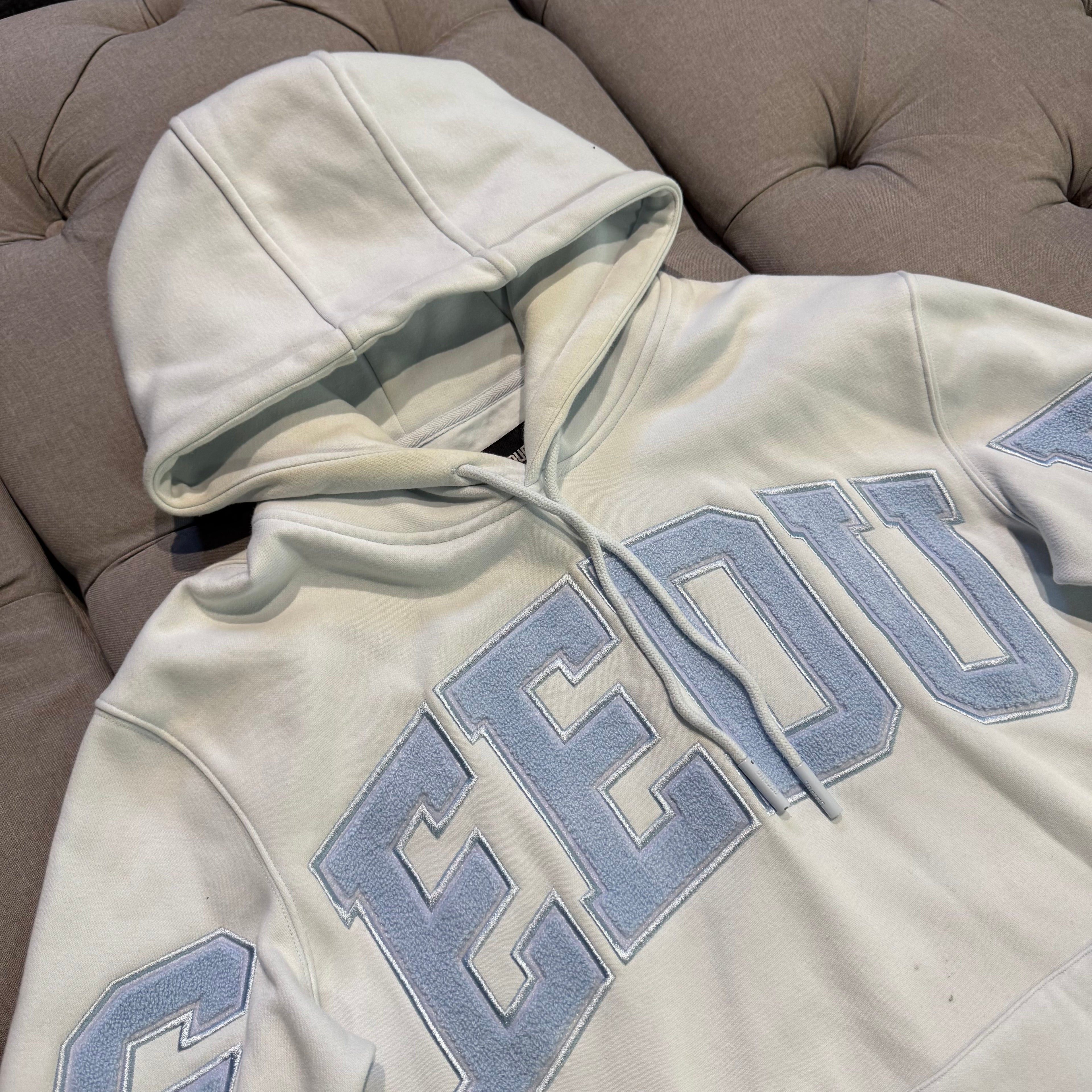 Geedup Team Logo Hoodie 'Pale Blue' (Second hand)