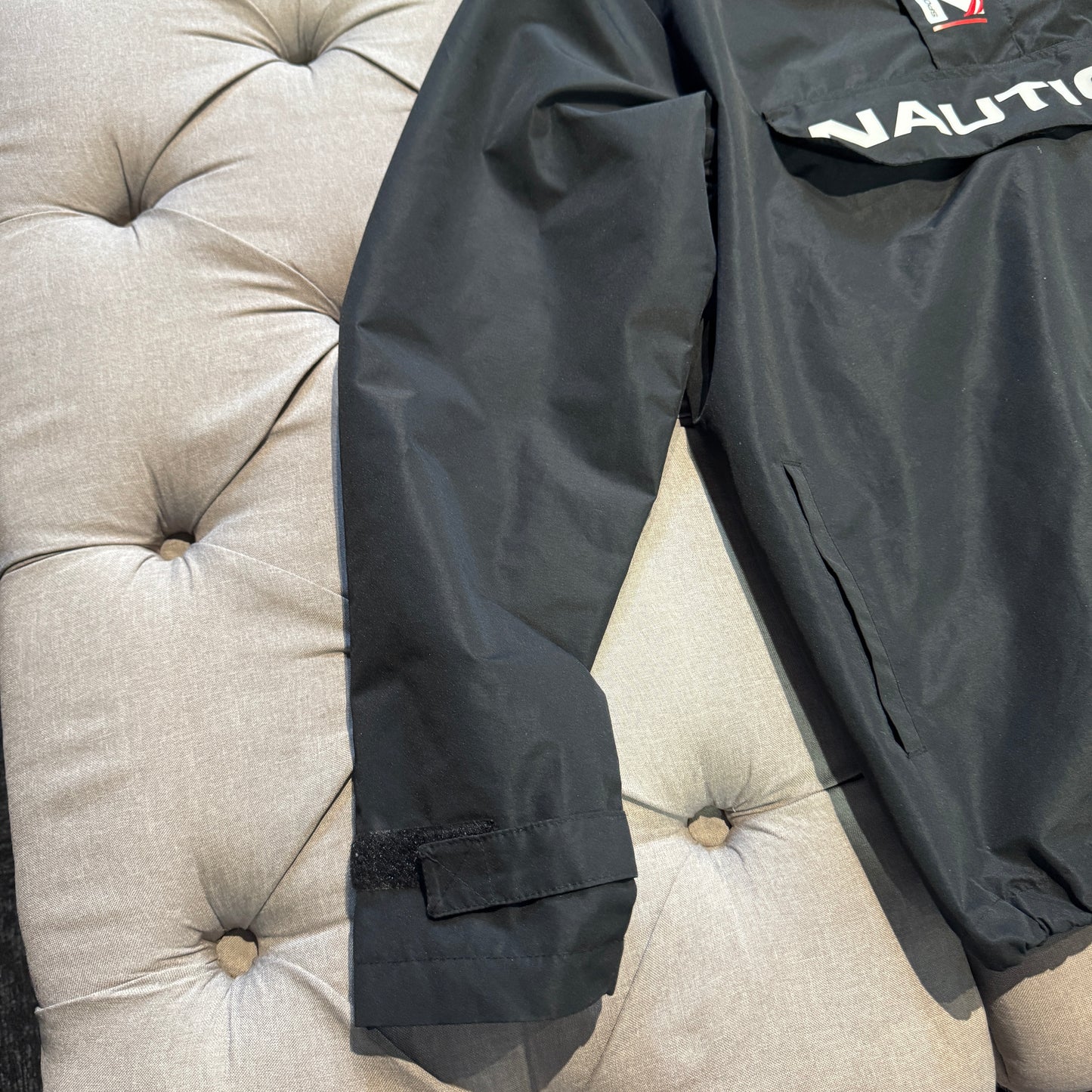 Nautica Sport Windbreaker Jacket 'Black Red White' (Second hand)