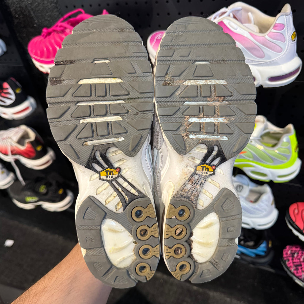 Nike Air Max Plus TN 'Triple White Casper' (Second hand)
