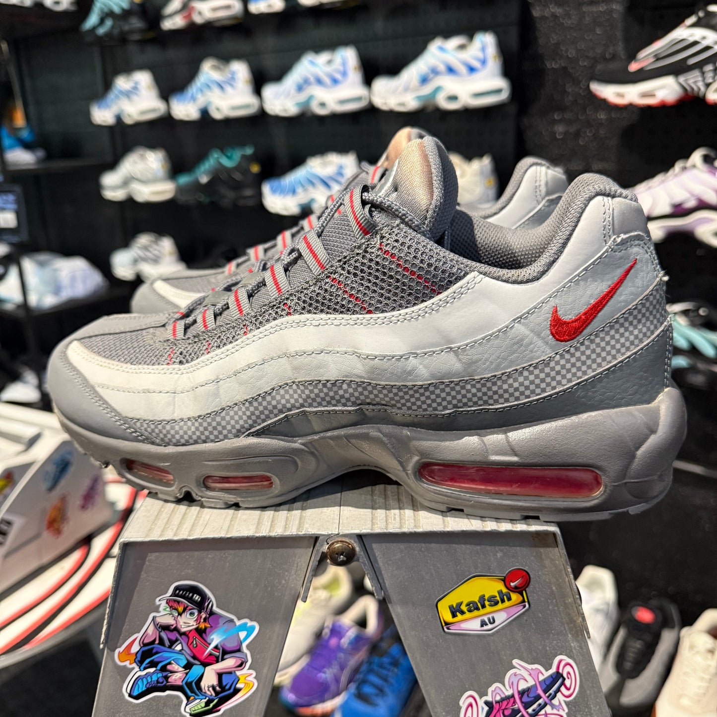 Nike Air Max 95 Essential 'Smoke Grey University Red' (Second hand)