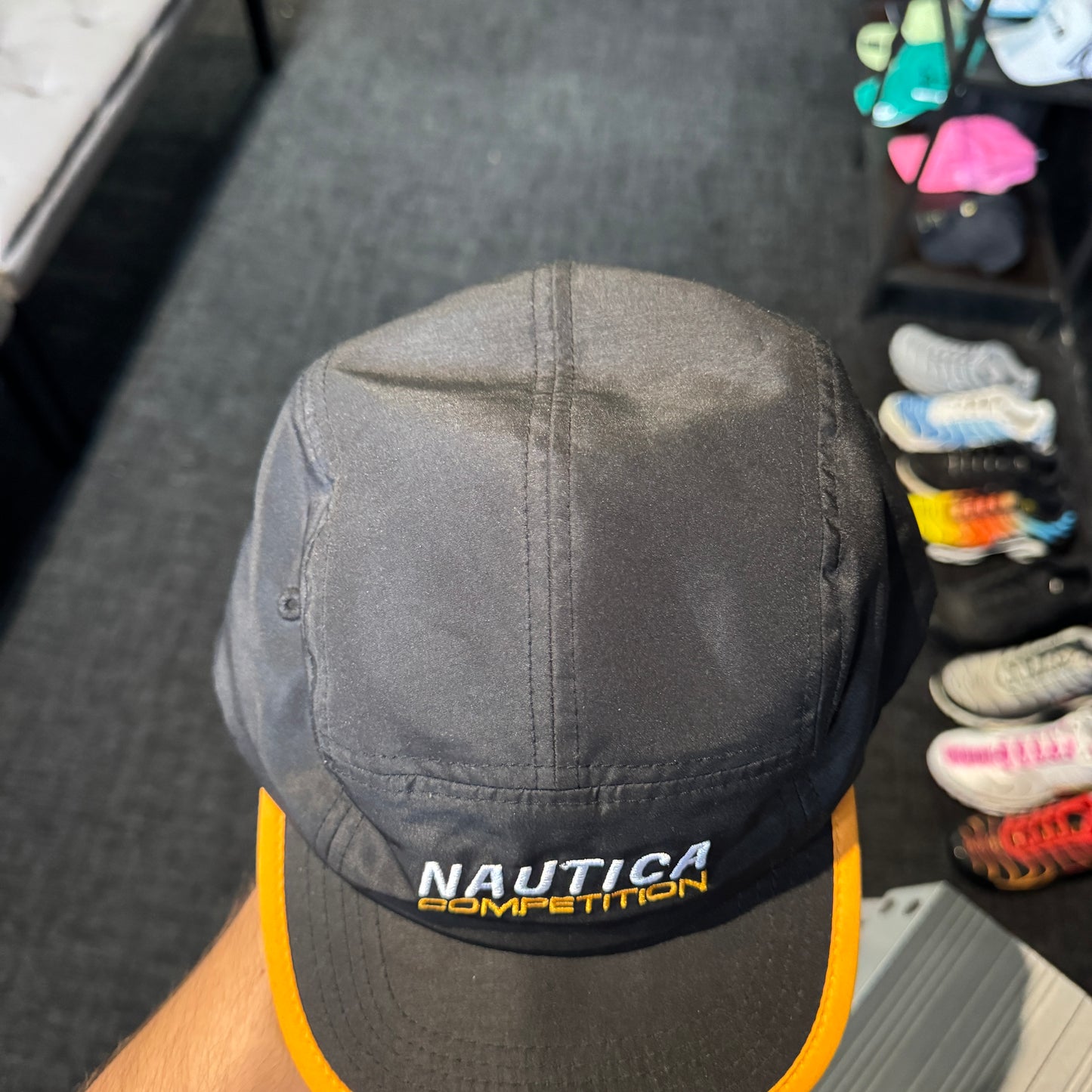 Nautica Competition Cap ‘Black Yellow’ (Second hand)