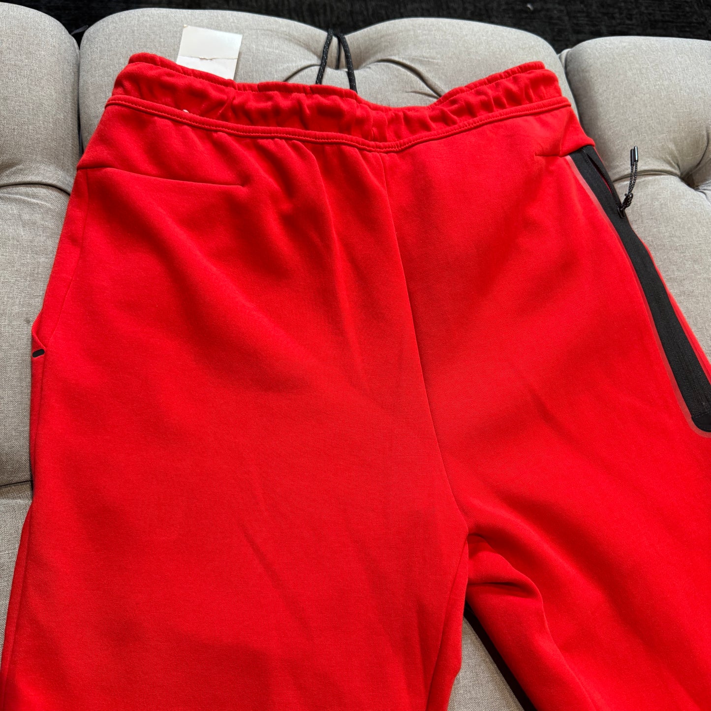 Nike Tech Fleece Pants 'Red' (Brand New)