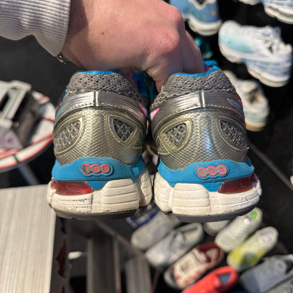 Asics Gel Kayano 19 'Silver Blue Pink' (Second hand)