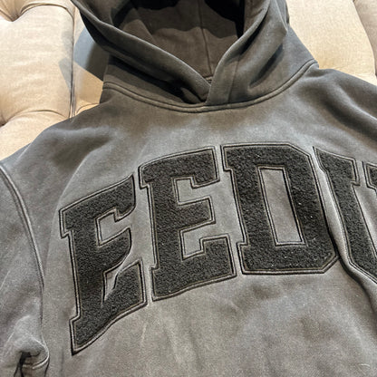 Geedup Team Logo Hoodie 'Washed Black' (Second hand)