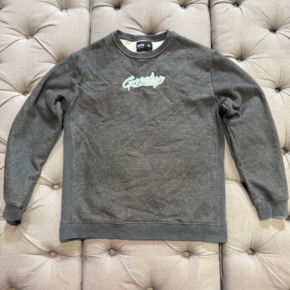 Geedup OS Script Crewneck 'Grey Teal' (Second hand)