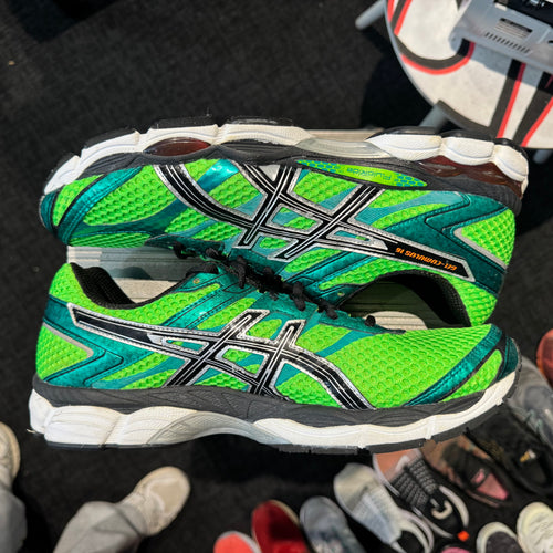 Asics Gel Cumulus 16 (2014) 'Flash Green Black Flash Orange' (Second hand)