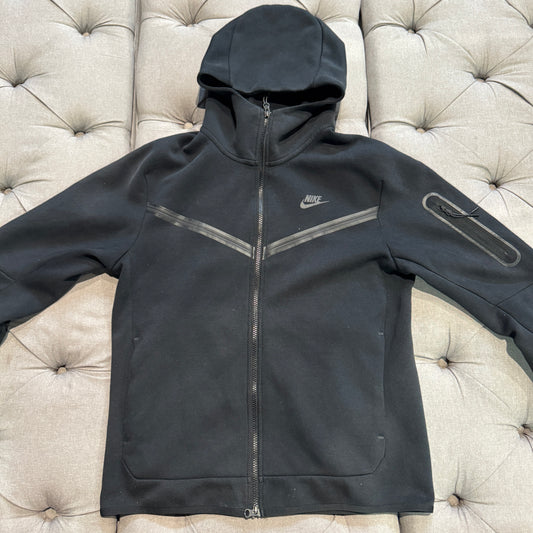 Nike Tech Fleece Jacket 'Black' (Second hand)