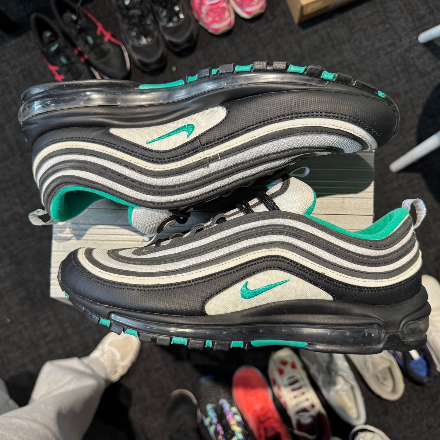 Nike Air Max 97 'Black Clear Emerald' (Second hand)