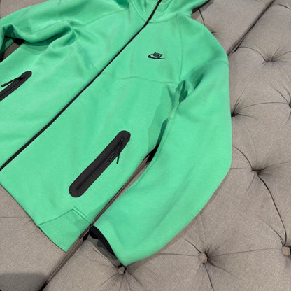 Nike Tech Fleece Hoodie Neon Lime Green (Second hand)