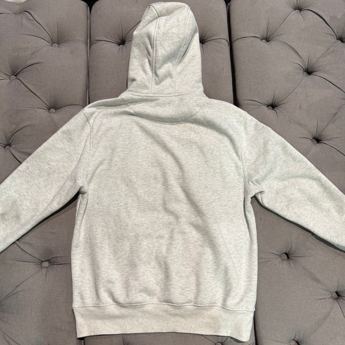Geedup X Trapstar Team Logo x Irongate T Hoodie 'White Marle Grey' (Second hand)