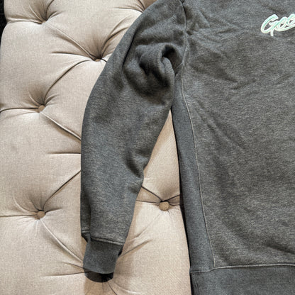 Geedup OS Script Crewneck 'Grey Teal' (Second hand)