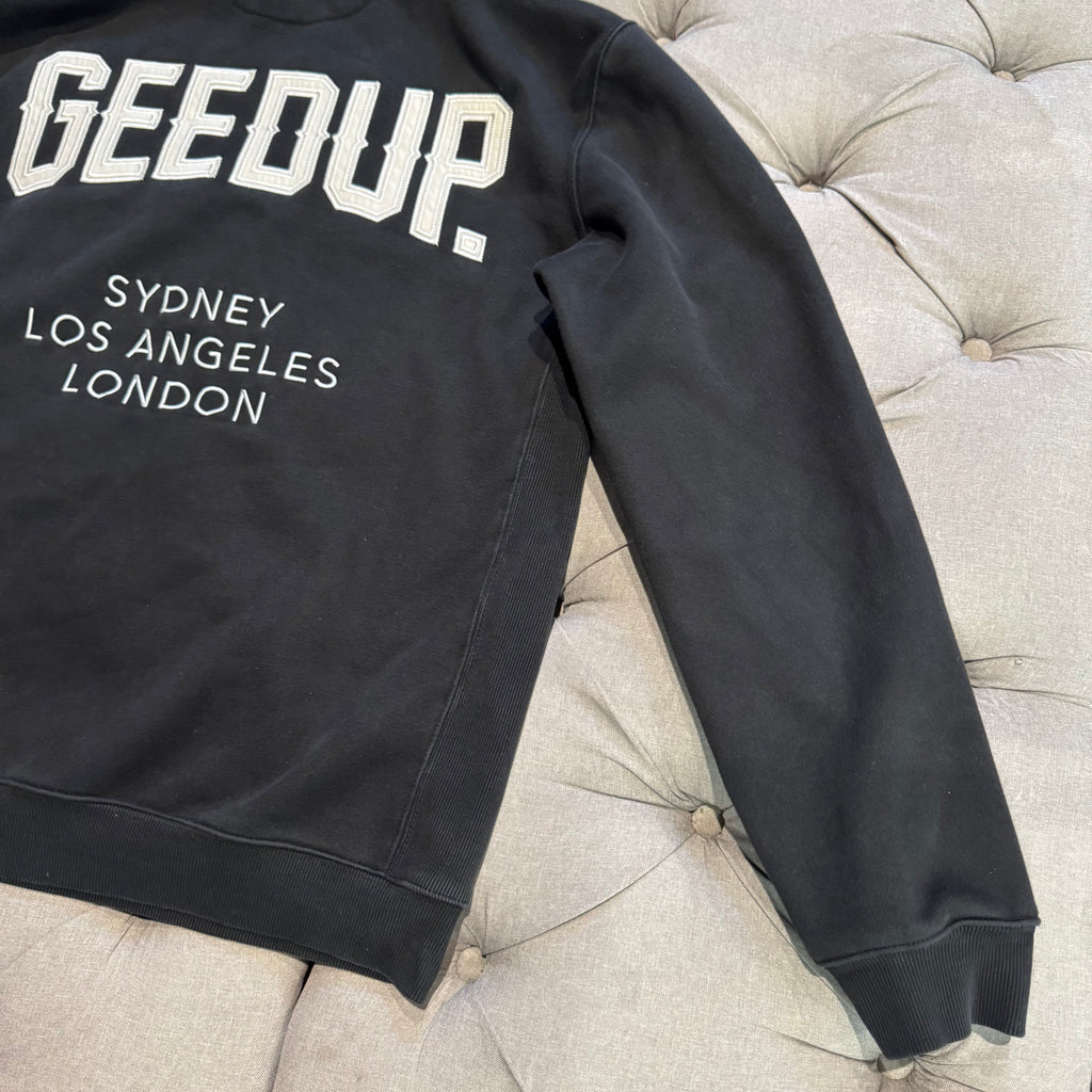 Geedup Cities Hoodie 'Black' (Second hand)