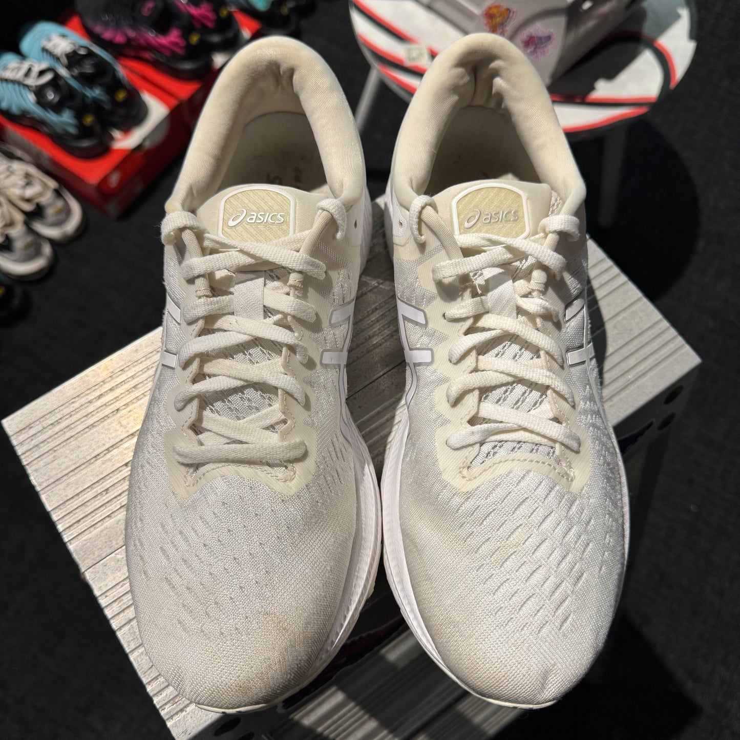 Asics Gel Kayano 27 'White White' (Second hand)