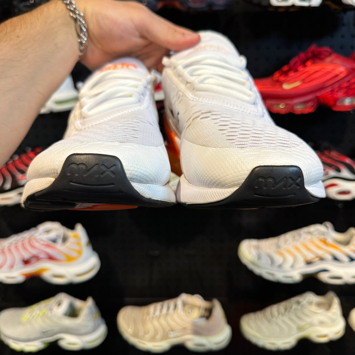 Nike Air Max 270 'White Orange' (Second hand)
