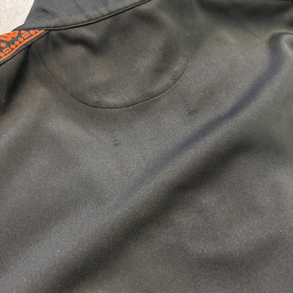 Geedup Core Logo G-Tape Jacket 'Black Burnt Orange' (Second hand)