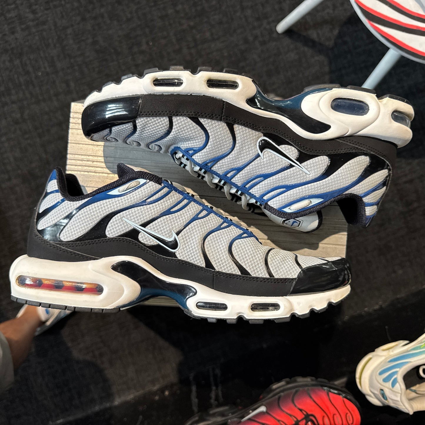 Nike Air Max Plus TN 'Pure Platinum Court Blue' (Second hand)