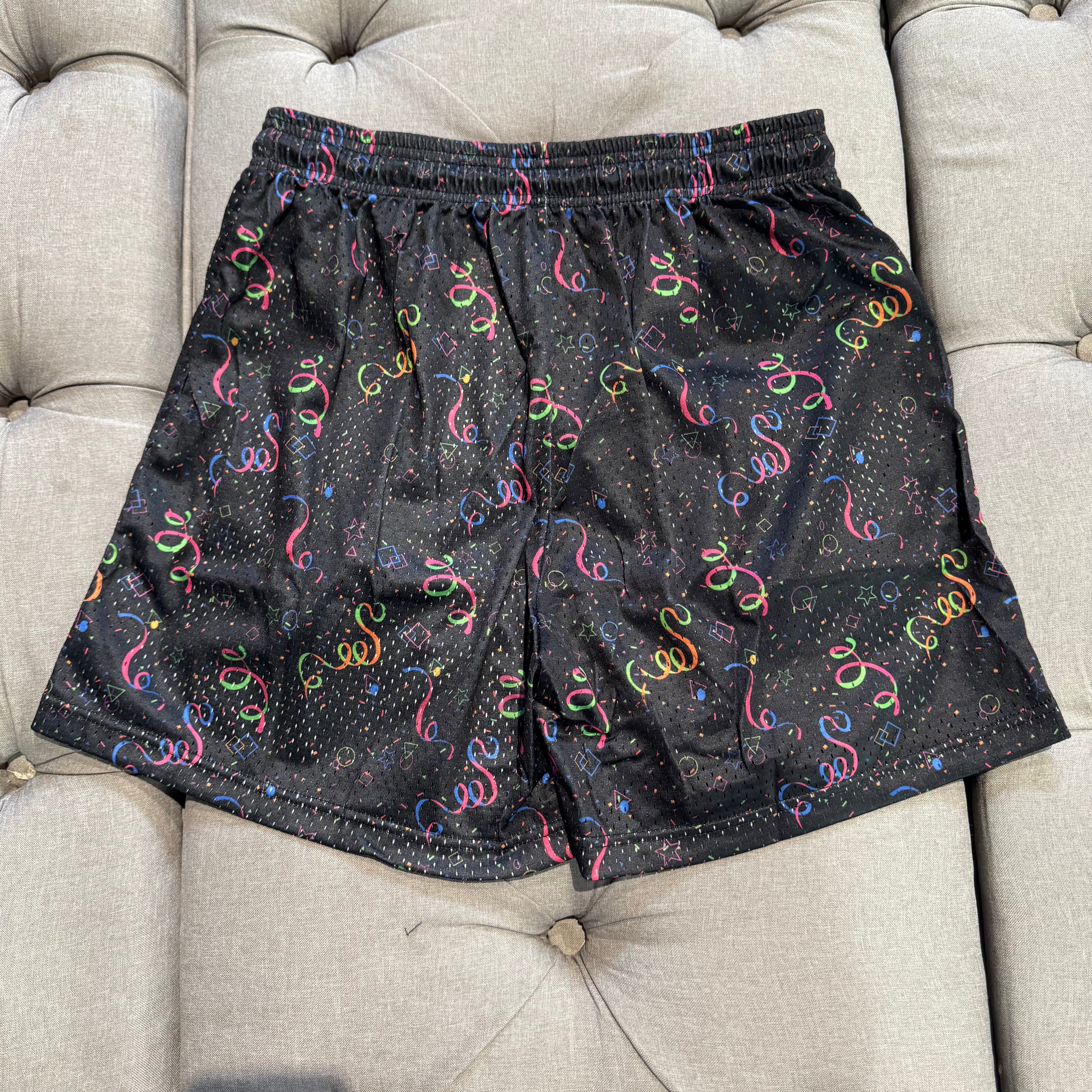Sphera Mesh Shorts 'Retro Confetti' (Brand New)