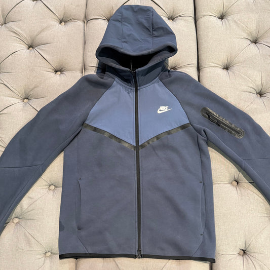 Nike Tech Fleece Jacket 'Navy Blue' (Second hand)