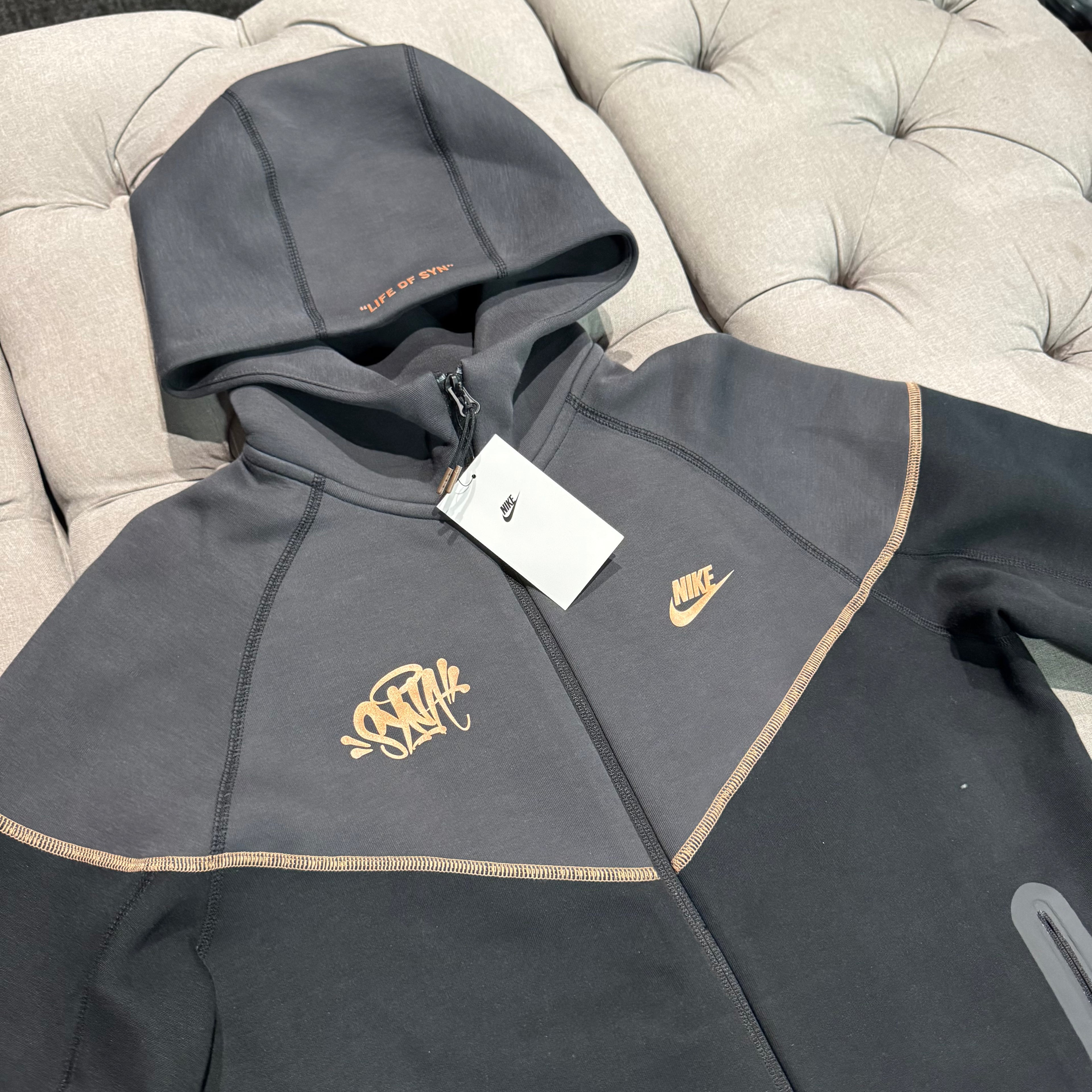 Nike X Syna World Tech Fleece Jacket 'Black' (Brand New)