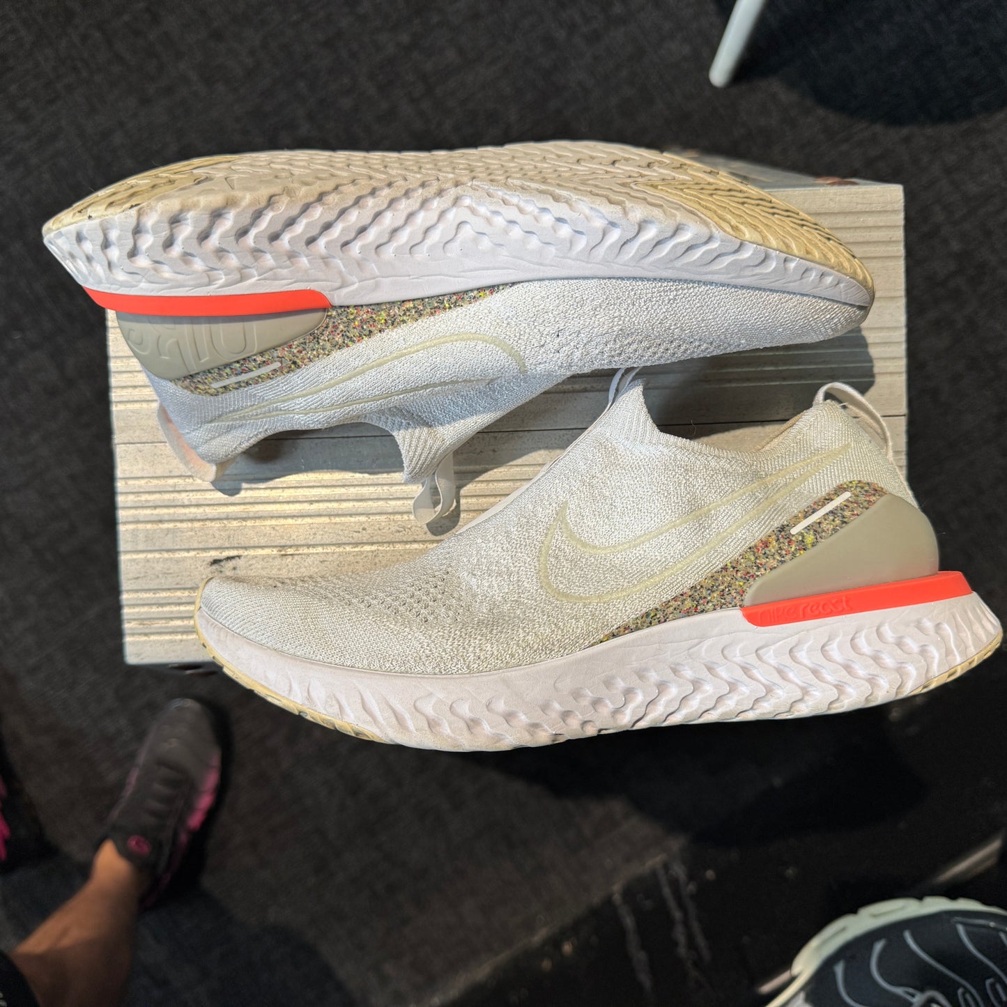 Nike Phantom React Flyknit 'White Lava Glow' (Second hand)