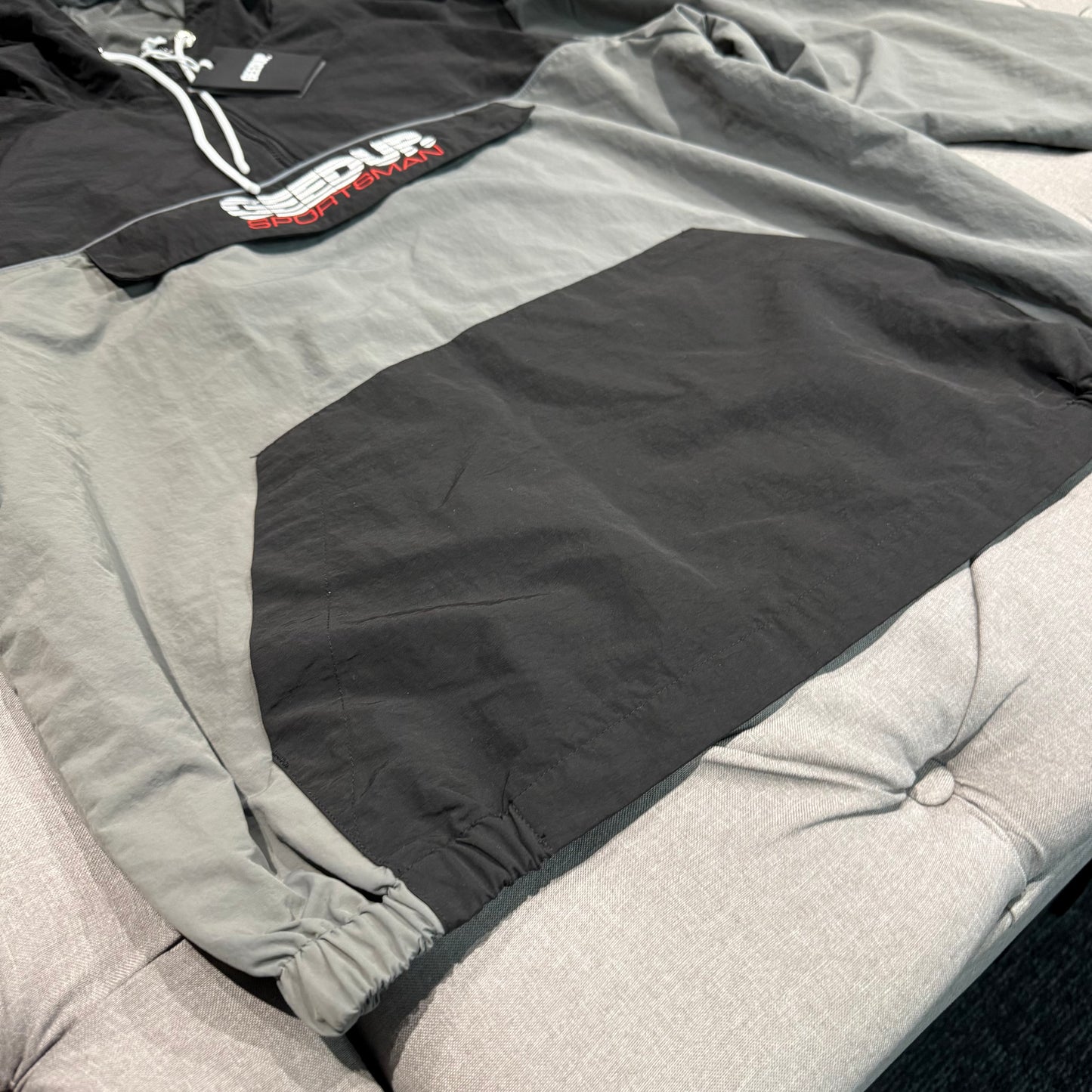 Geedup Sportsman Quarter Zip 'Anorack Black Grey' (Second hand)
