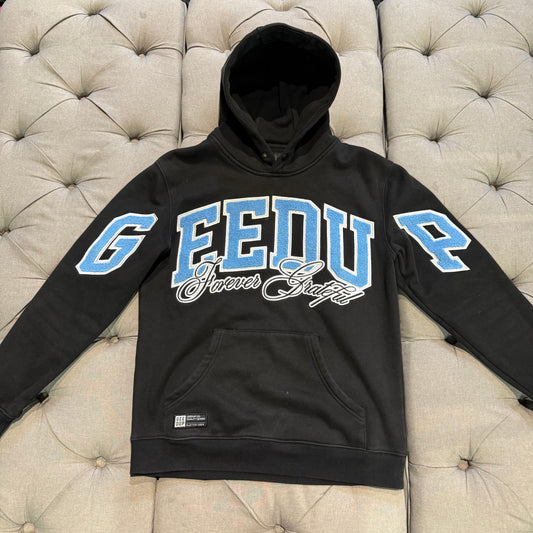 Geedup X Blue Boy Forever Greatful Team logo Hoodie (Second hand)
