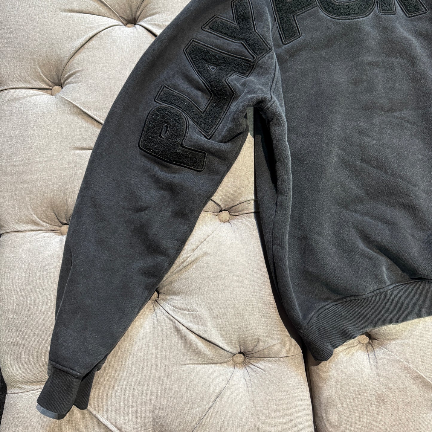 Geedup Play For Keeps Hoodie 'Washed Black' (Second hand)