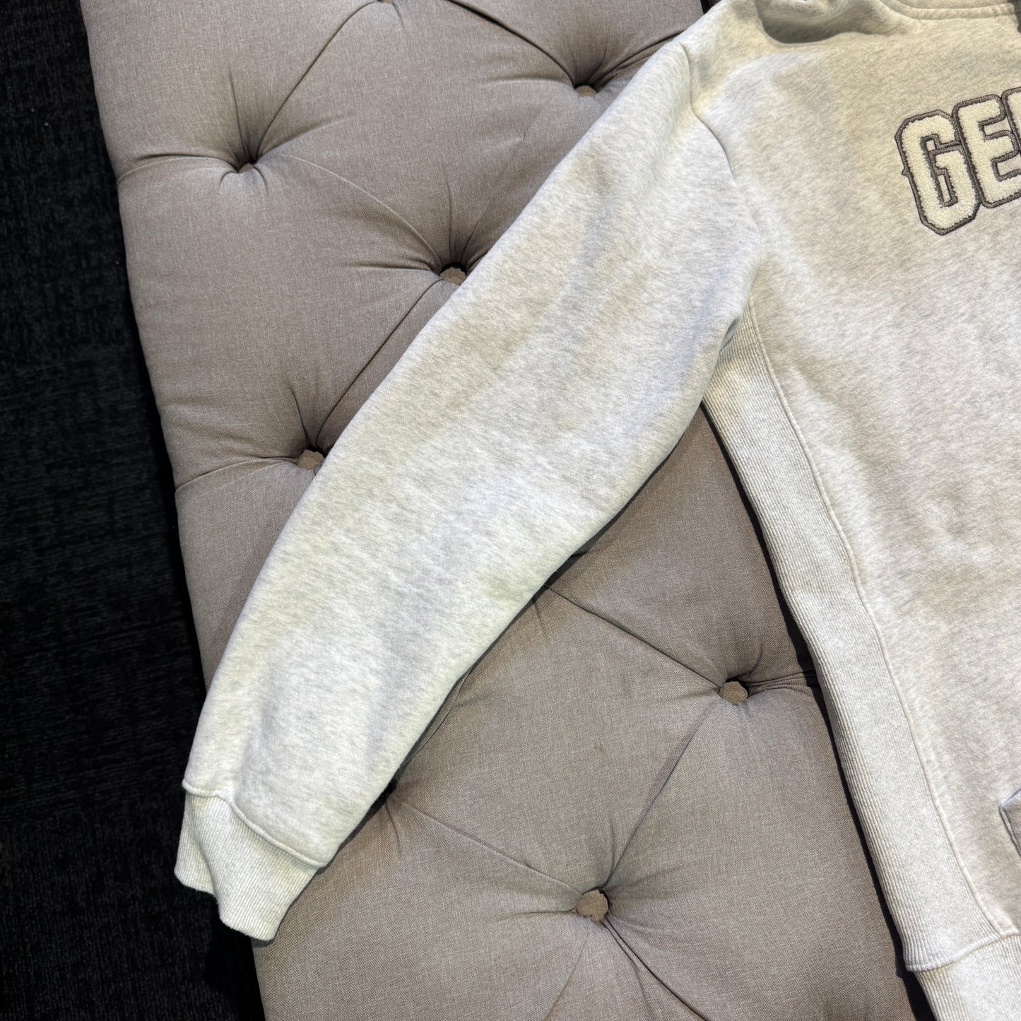 Geedup Play For Keeps Hoodie 'Marle White Grey' (Second hand)