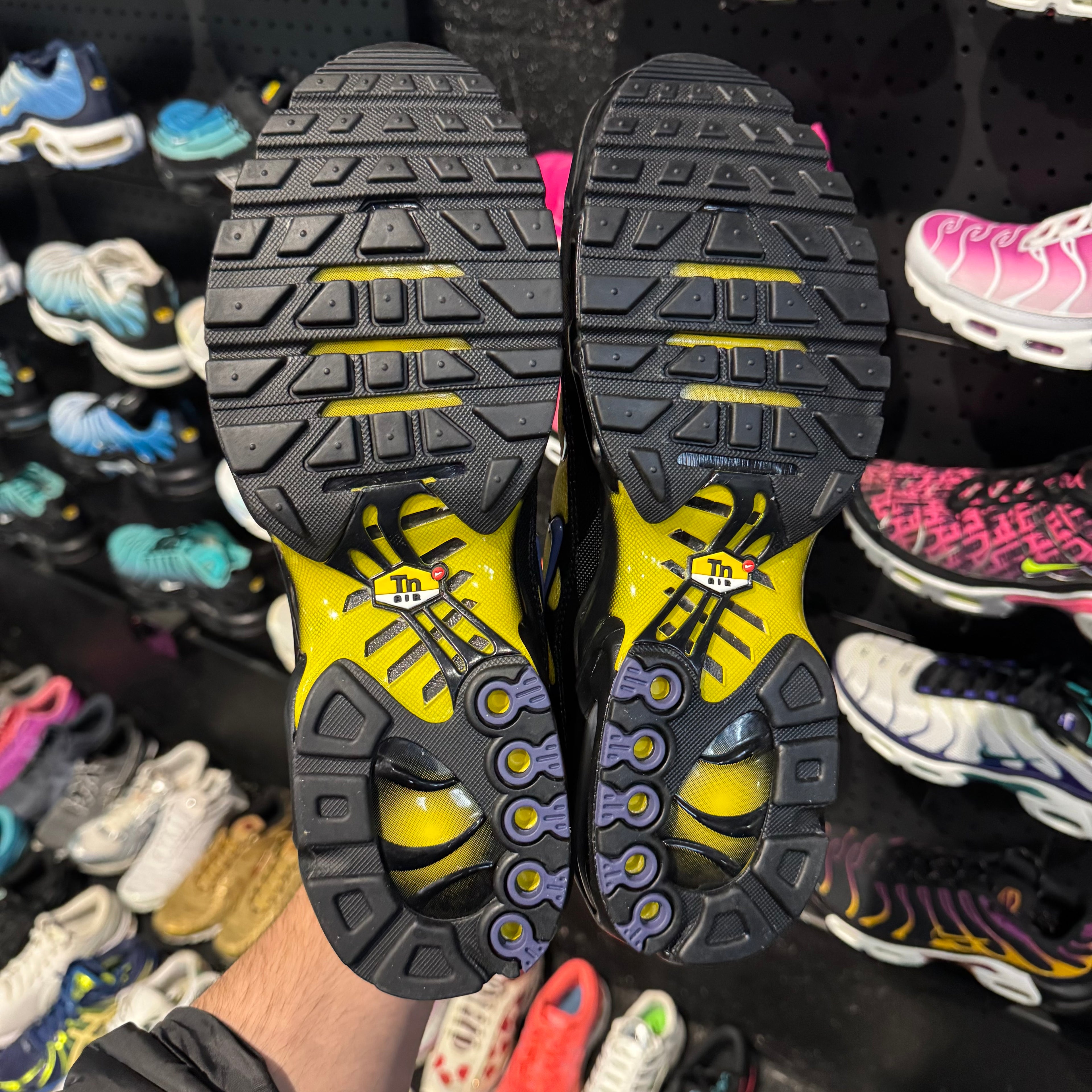 Nike Air Max Plus TN 'Black Bright Citron' (Brand New)