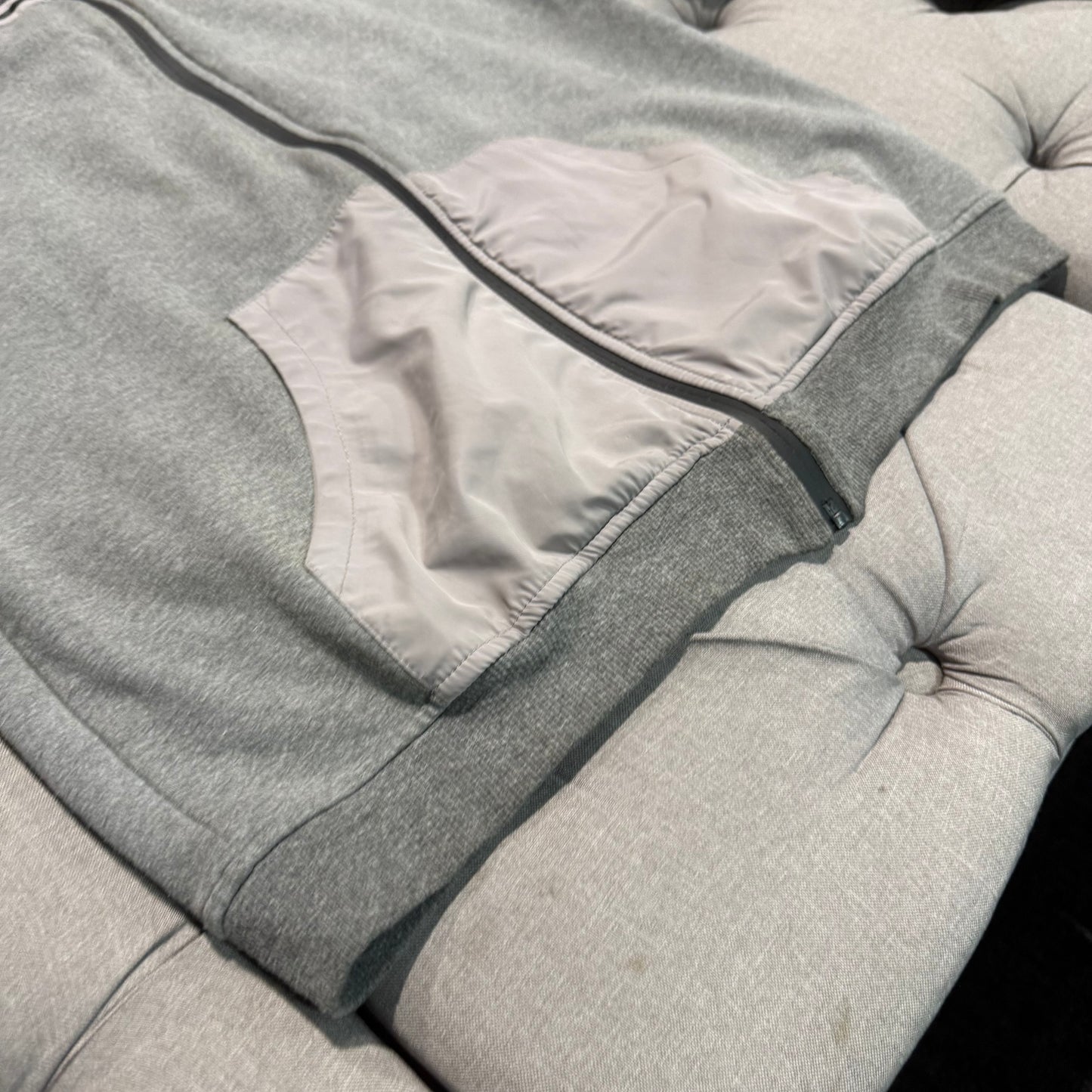 Geedup Sportsman Zip Up Jacket Chest Logo 'Grey' (Second hand)