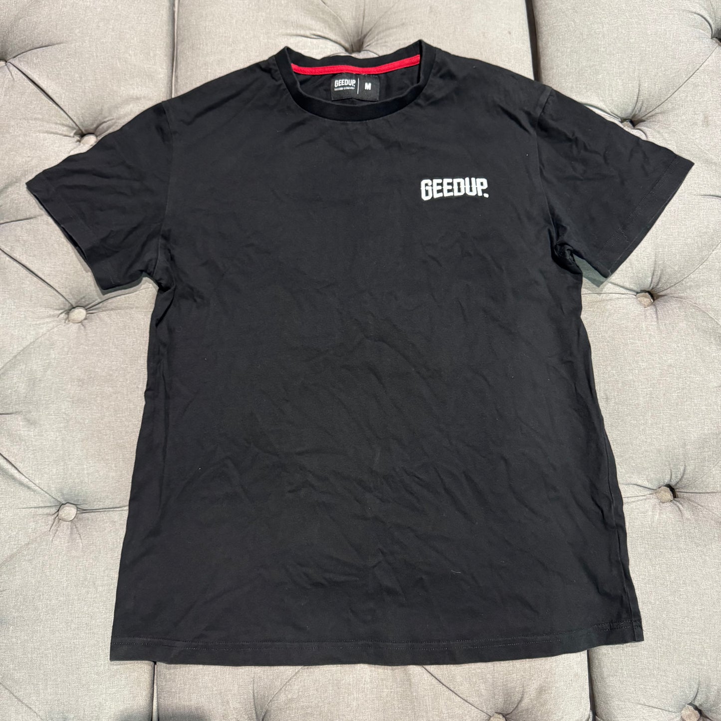 Geedup Mini Logo T-shirt 'Black' (Second hand)