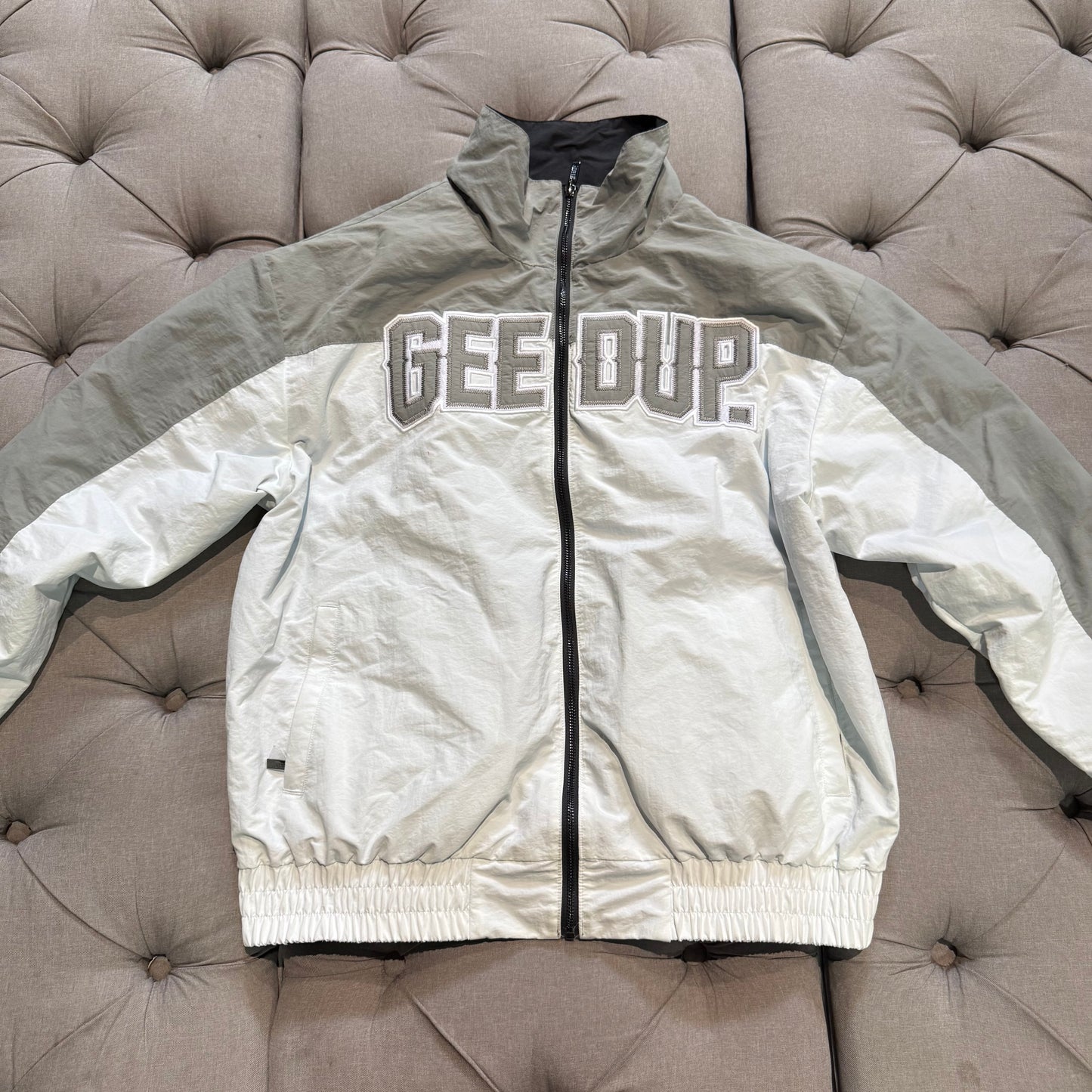 Geedup PFK Reversible Jacket 'White/Grey' (Second hand)
