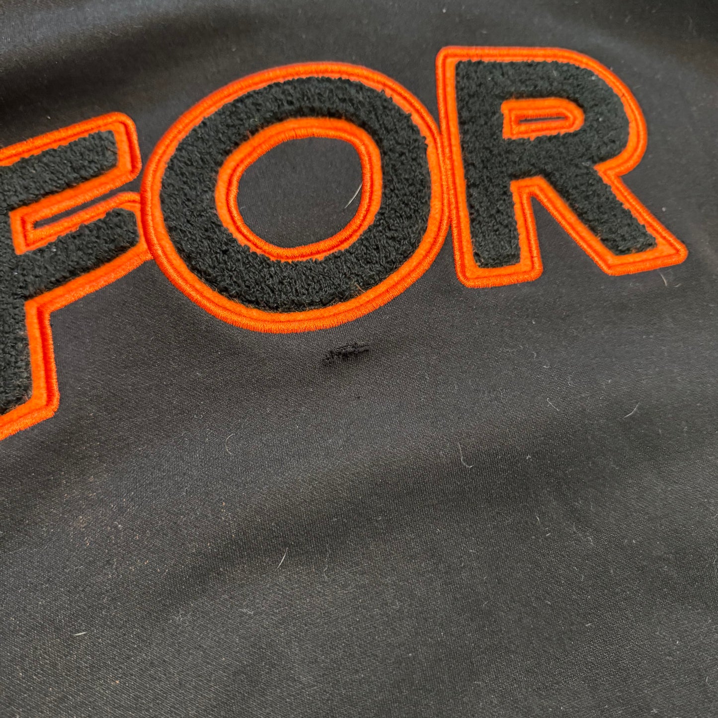 Geedup Play For Keeps Hoodie 'Black Black Orange' (Second hand)