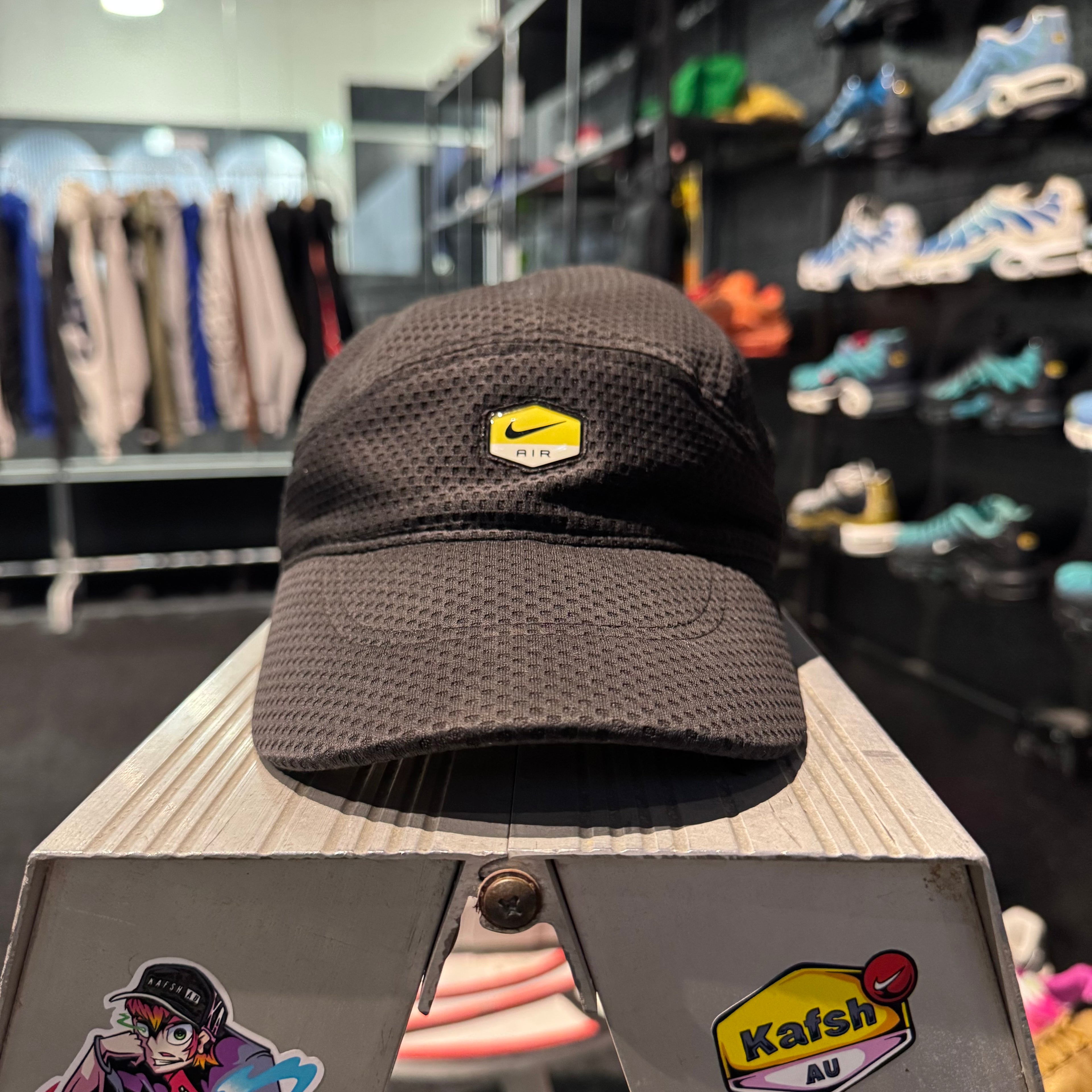 Nike Air Mesh Tailwind Drifit Running Hat 'Black' (Second hand)